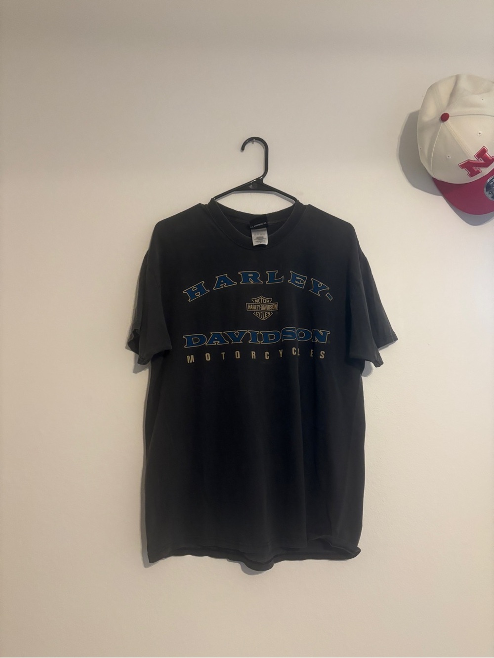 Harley-Davidson Men's Black /Grey Logo T-Shirt